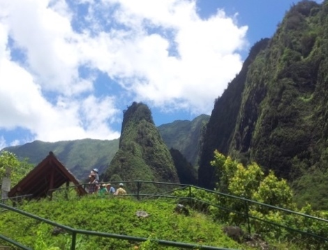 Iao Needle closer view